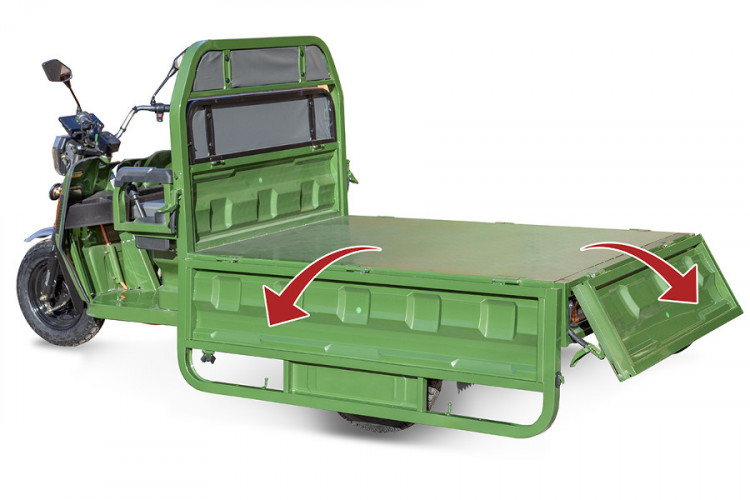 Грузовой электрический трицикл Rutrike Маяк 1500 в Челябинске