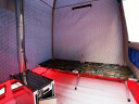 Мобильная баня-палатка МОРЖ c 2-мя окнами (Черный) в Челябинске