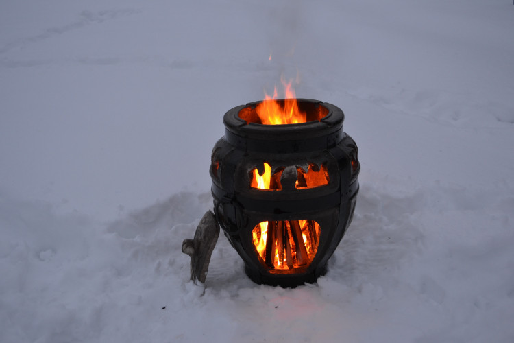 Тандыр-Камин Барельеф в Челябинске
