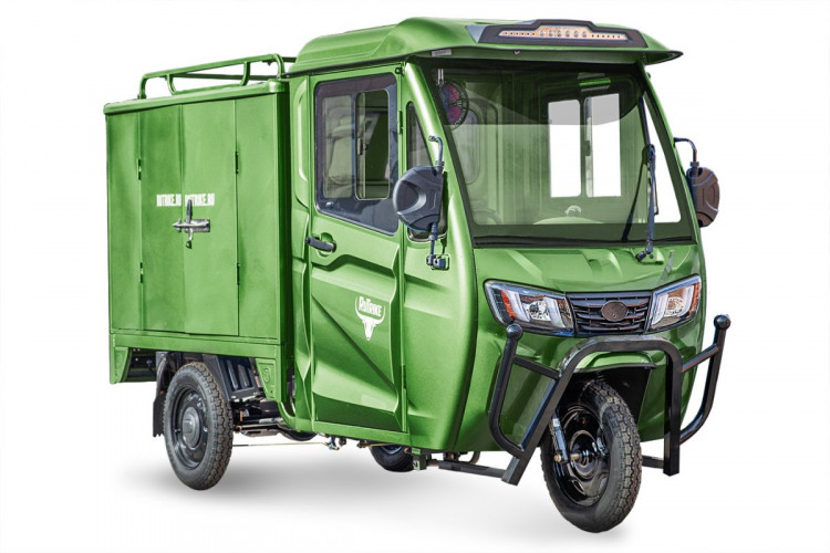 Грузовой электрический трицикл Rutrike КАРГО Кабина Дуал в Челябинске