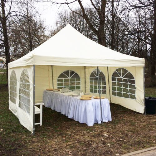 Шатер Пагода Giza Garden 5 х5 м белый в Челябинске