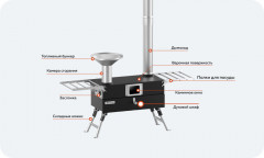 Походная печь Hyggelig KITCHEN 2.0 Походная печь Hyggelig KITCHEN 2.0