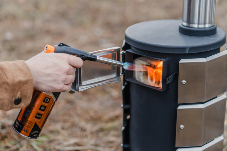 Мультитопливная походная печь Hyggelig LONGHEAT длительного горения в Челябинске