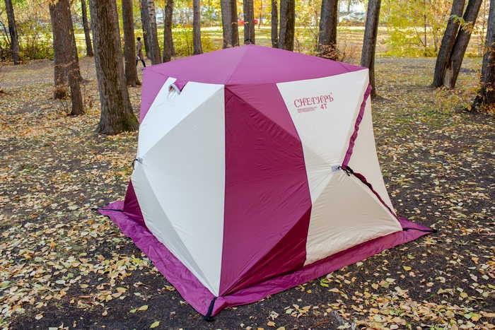 Зимняя палатка для рыбалки Куб Снегирь 4T в Челябинске