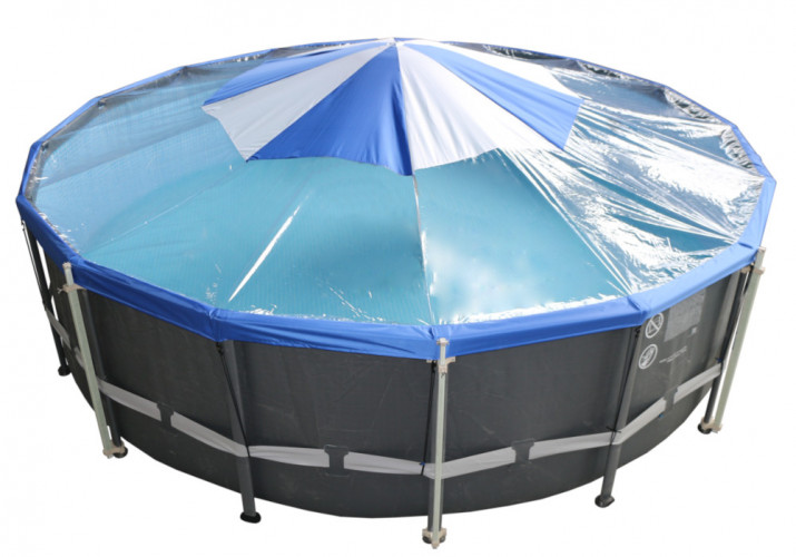 Тент для бассейна Intex/Bestway с надувной подушкой "Фиеста" в Челябинске