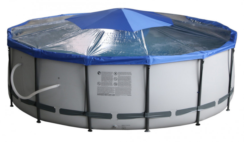 Тент для бассейна Intex/Bestway с надувной подушкой "Фиеста" в Челябинске