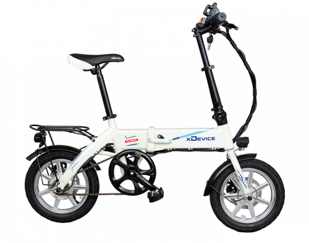 Электровелосипед xDevice xBicycle 14 (2021) белый в Челябинске