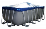 Тент для прямоугольного бассейна Intex/Bestway с надувной подушкой "Фиеста" в Челябинске