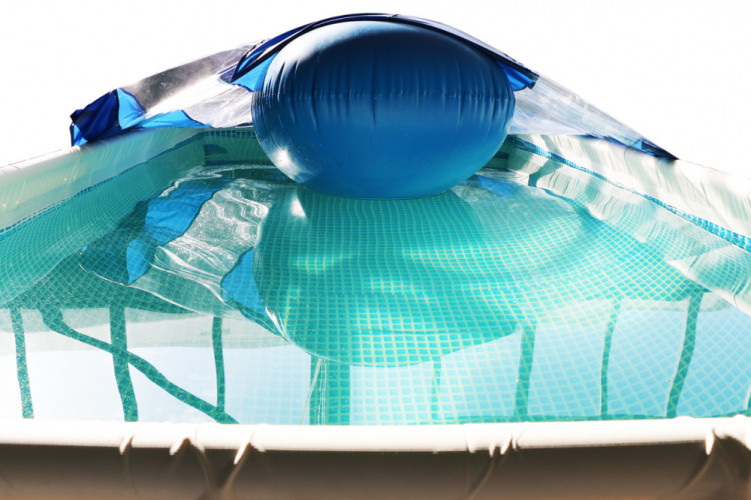 Тент для прямоугольного бассейна Intex/Bestway с надувной подушкой "Фиеста" в Челябинске