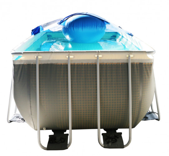 Тент для прямоугольного бассейна Intex/Bestway с надувной подушкой "Фиеста" в Челябинске