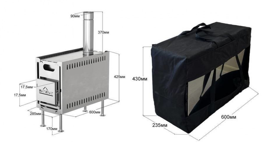 Печь банная INTENT в Челябинске