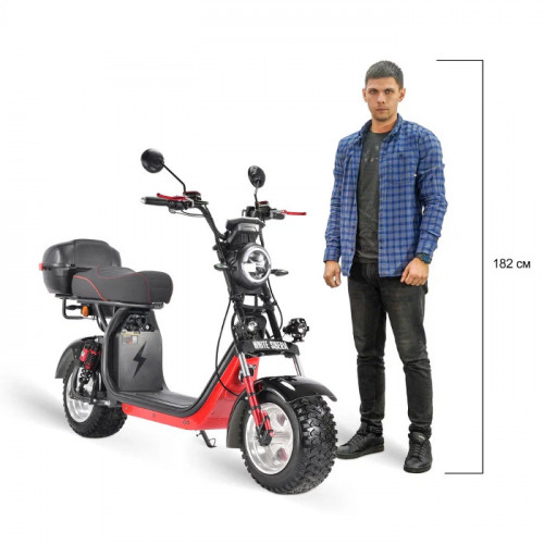 Электроскутер WHITE SIBERIA PRO 2500W в Челябинске