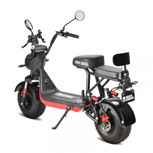 Электроскутер WHITE SIBERIA MINI R 2.0 1200W в Челябинске