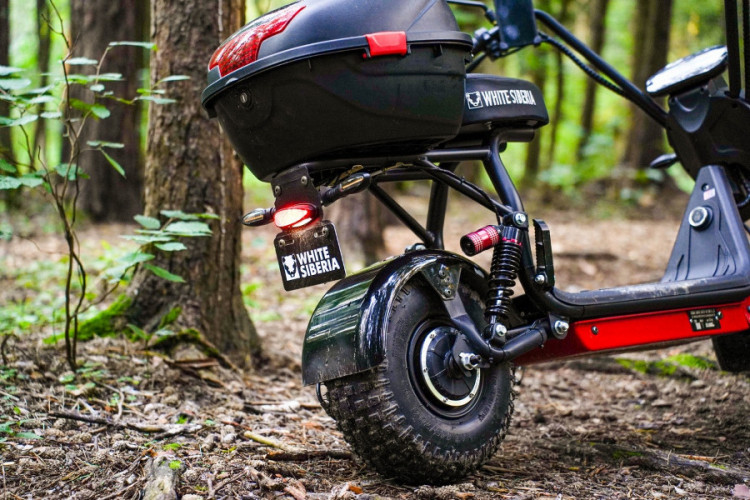 Электроскутер WHITE SIBERIA MINI R 2.0 1200W в Челябинске