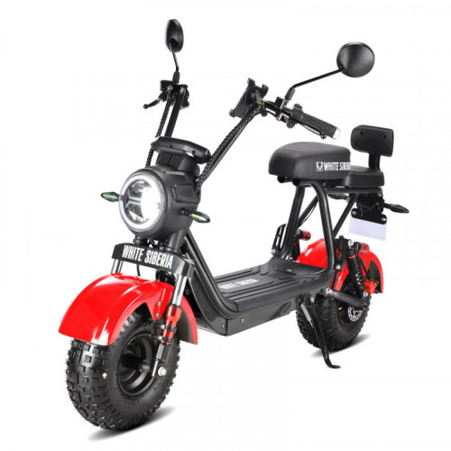 Электроскутер WHITE SIBERIA MINI R 2.0 1200W в Челябинске