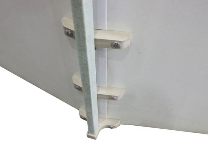 Подъемный тент-навес для бассейна "Фиеста" в Челябинске