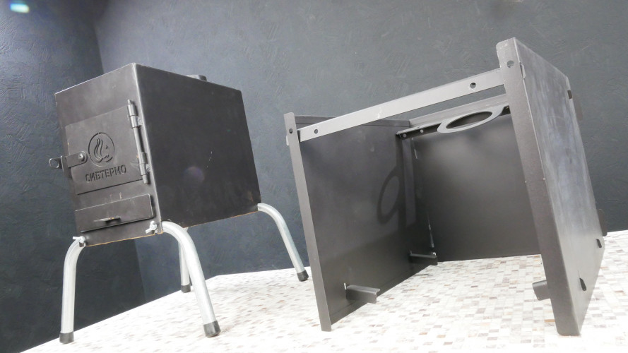 Экран для большой дровяной печи Сибтермо в Челябинске