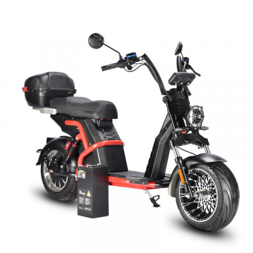 Электроскутер WHITE SIBERIA PRO BLACK EDITION 5000W в Челябинске