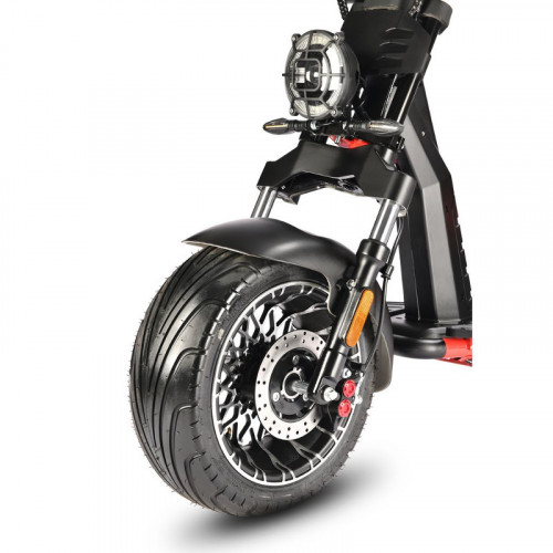 Электроскутер WHITE SIBERIA PRO BLACK EDITION 5000W в Челябинске