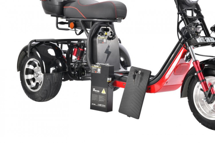 Электроскутер White Siberia PRO TRIKE 3000W в Челябинске