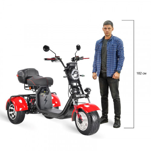 Электроскутер White Siberia PRO TRIKE 3000W в Челябинске