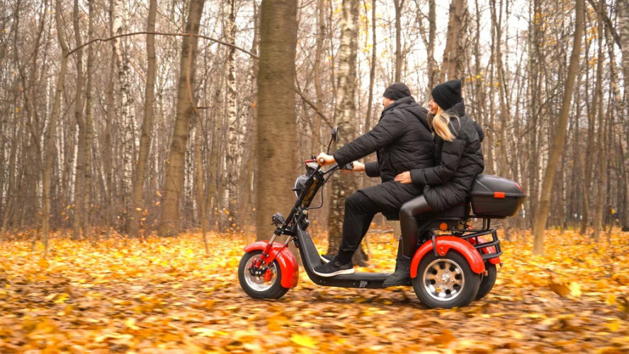 Электроскутер White Siberia PRO TRIKE 3000W в Челябинске