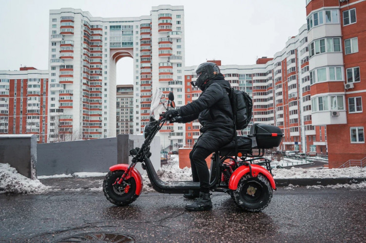 Электроскутер White Siberia PRO TRIKE 3000W в Челябинске
