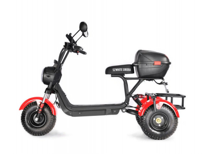 Электроскутер White Siberia TRIKE MINI 1500W в Челябинске