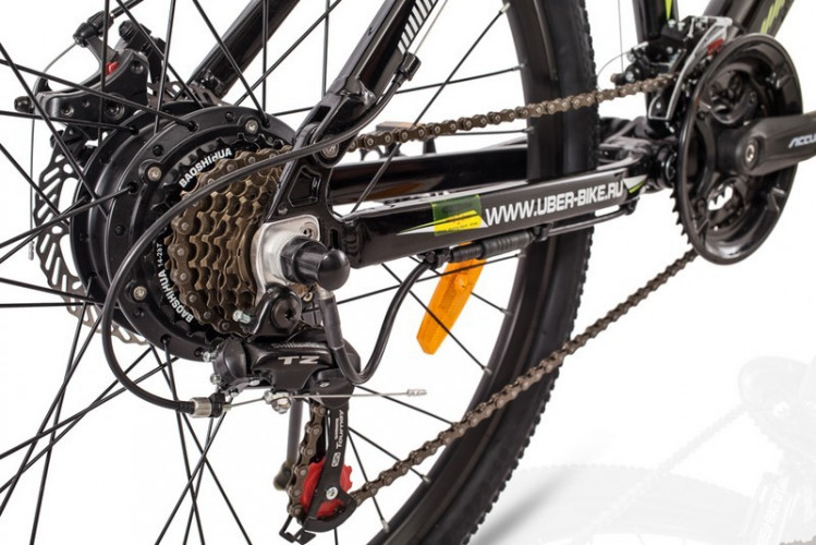 Электровелосипед UberBike S26 S 350W Black в Челябинске