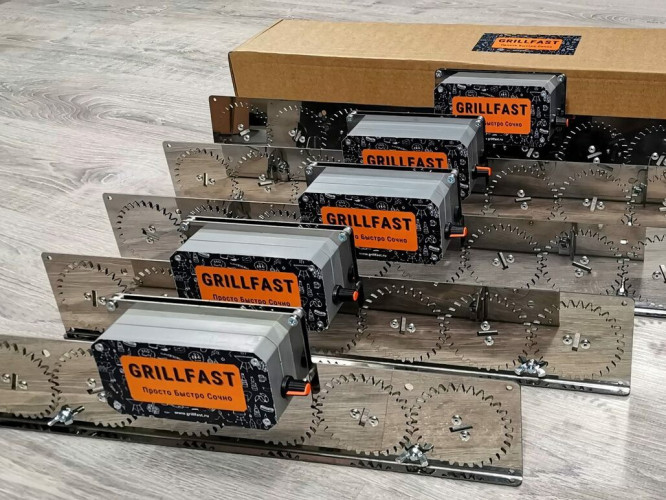 Электрический вертел для мангала в Челябинске