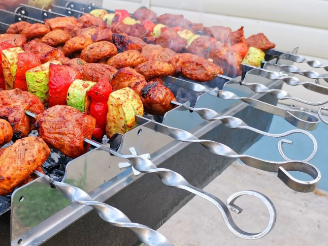 Электрический вертел для мангала в Челябинске