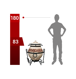 Тандыр Легенды с эффектом кракле в Челябинске