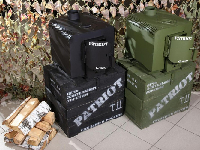 Печь длительного горения Grill’D Patriot 200 в Челябинске