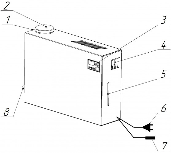 Парогенератор ПГН EVRO 2 кВт в Челябинске