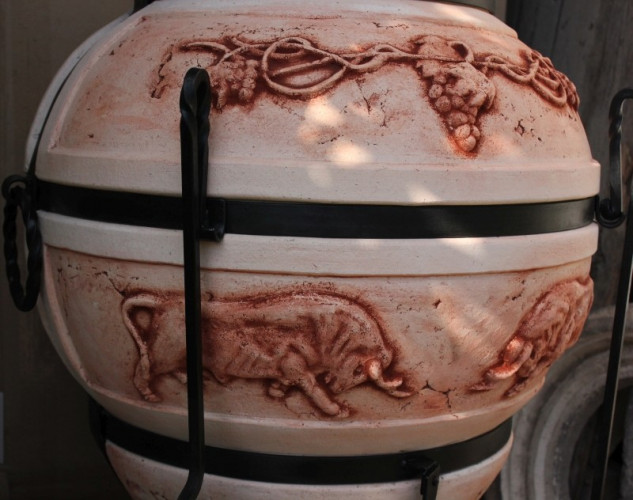 Тандыр Легенды Премиум с эффектом кракле в Челябинске