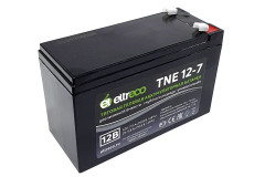 Тяговый аккумулятор Eltreco TNE12-7 (12V7A/H C20) Тяговый аккумулятор Eltreco TNE12-7 (12V7A/H C20)