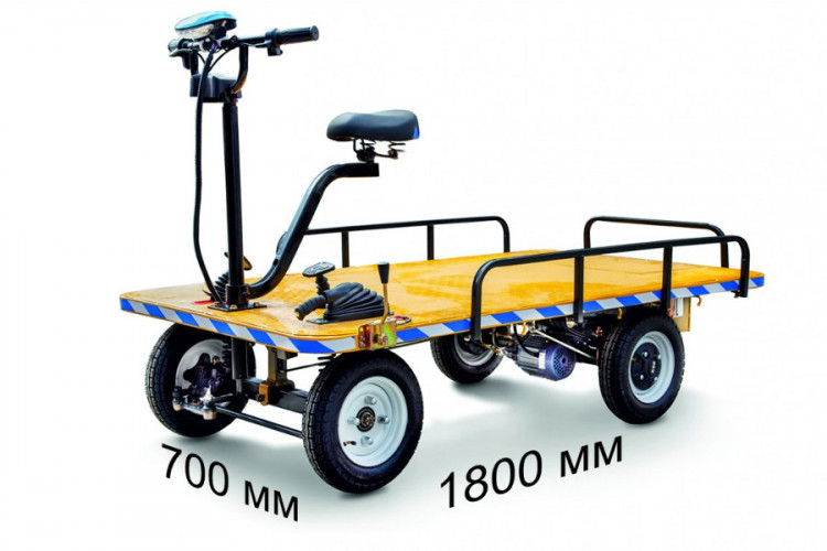 Грузовая электрическая тележка RuTrike СКЛАД 1800 в Челябинске