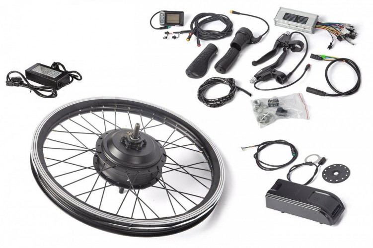 Мотор-колесо Eltreco 36V 500W LCD 20" АКБ 36V 10А/ч в Челябинске