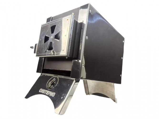 Печь дровяная Сибирка средняя из нержавейки  в Челябинске