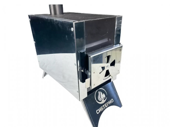 Печь дровяная Сибирка средняя из нержавейки  в Челябинске