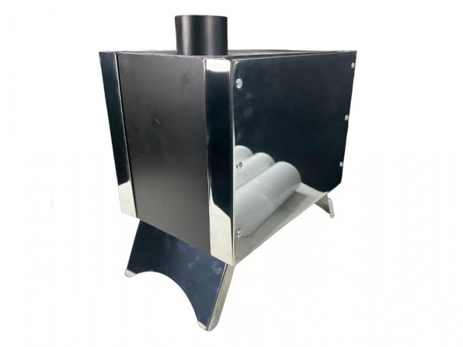 Печь дровяная Сибирка средняя из нержавейки  в Челябинске