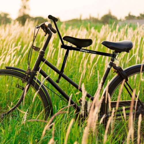 Велокресло переднее Маруся Max с ручкой в Челябинске