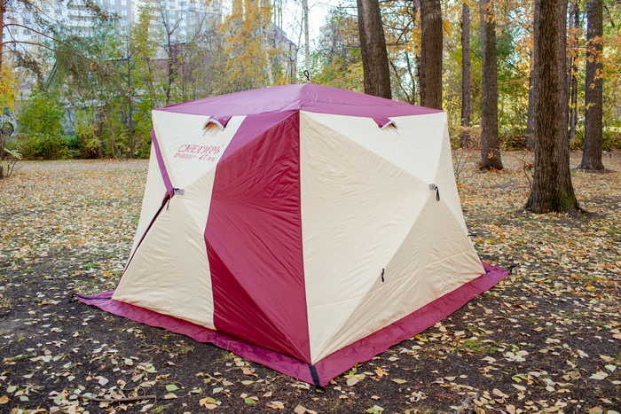 Зимняя палатка для рыбалки Куб Снегирь 4T Long в Челябинске