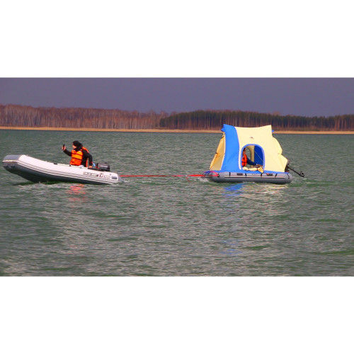 Надувной плот-палатка Polar bird Raft 260+слани стеклокомпозит в Челябинске