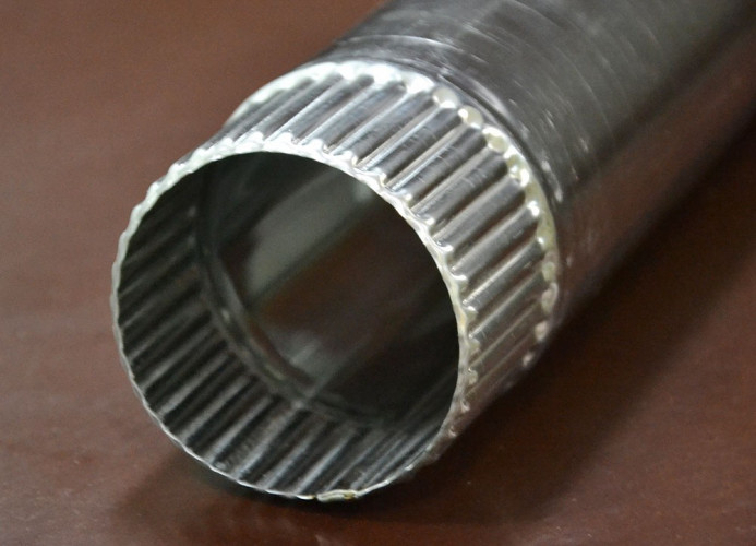 Сегмент трубы дымохода 90 мм. в Челябинске