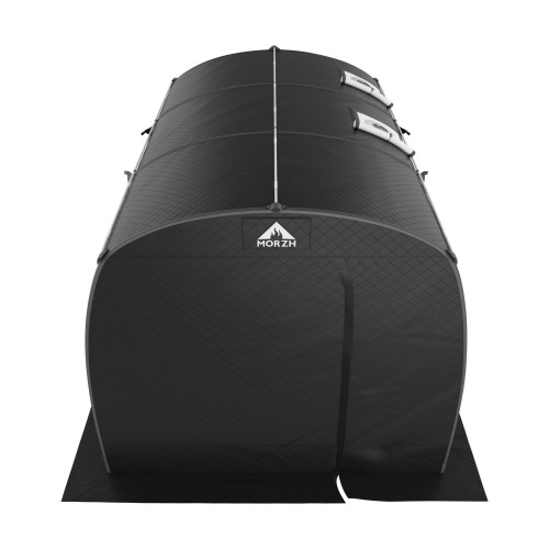 Мобильная баня-палатка МОРЖ Max (Черный) в Челябинске