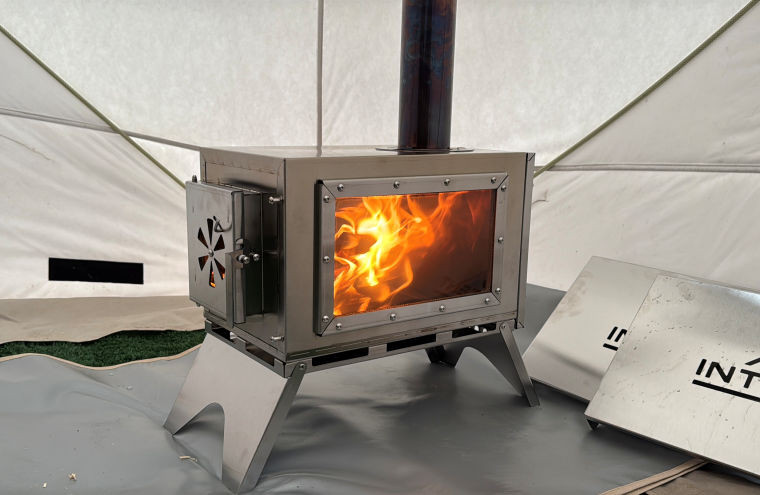 Печь походная INTENT FISHER XL Камин в Челябинске