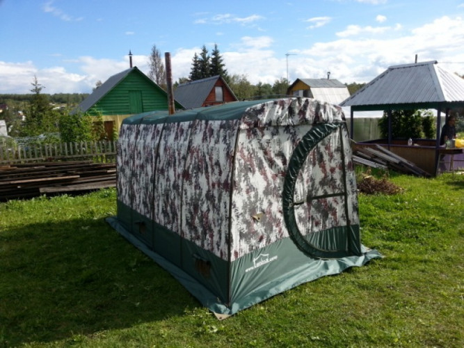 Мобильная баня ТЕРМА-4 в Челябинске