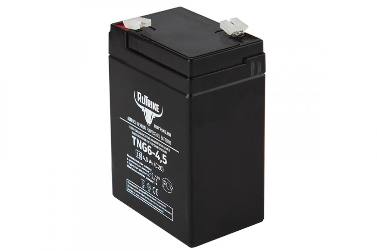 Тяговый гелевый аккумулятор RuTrike TNG 6-4,5 (6V4,5A/H C20) в Челябинске