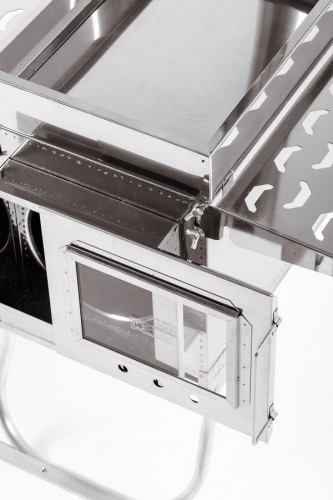 Печь-камин Инвент ПРО Большая в Челябинске